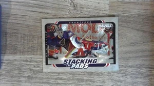 Pinnacle Be A Player 1996-97 apilando las almohadillas #9 Grant Fuhr St. Louis Blues - Imagen 1 de 2