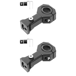  2 PCS Spotlight Motorbike Bracket Motorcycle Headlight Mount Mounts - Picture 1 of 12
