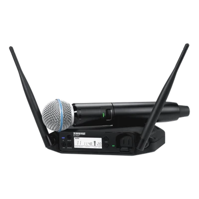 Shure GLXD24+/Beta58 Dual Band Digital Wireless Handheld System - Image 1 of 3