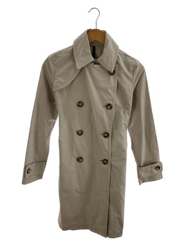 MONCLER trench cappotto O poliestere beige tinta unita z8e0214