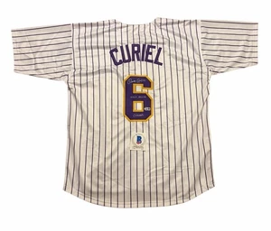 Derek Curiel Signed Jersey LSU Tigers Baseball Autographed Auto Champs  - Picture 1 of 3