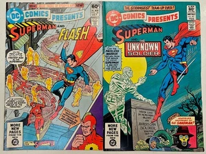Bronze DC Comics Presents 2 Key Issues 38 42 High VG/FN Superman Flash Unknown - Picture 1 of 1