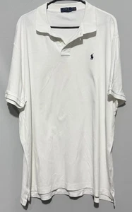 Polo Ralph Lauren Hombre Calce Clásico Blanco Manga Corta Polo Talla XXL - Imagen 1 de 5