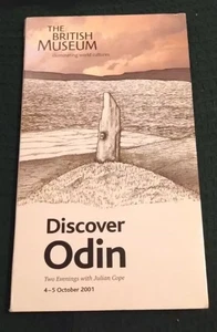 Julian Cope Discover Odin CD British Museum - Picture 1 of 4