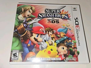 Super Smash Bros Nintendo 3DS getestet und funktionsfähig CIB komplett kostenloser Versand - Bild 1 von 3