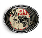 Hell Racers Belt Buckle - Hotrod Rockabilly Pinup Belt Buckles - 606