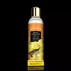 Aceite corporal y de masaje BIOSPA - vainilla y pachulí 250 ml - Imagen 1 de 1