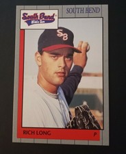1990 Grand Slam Cards South Bend White Sox Rich Long #9