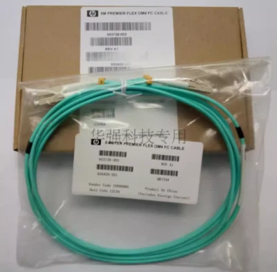 QK734A HP Premier Flex LC/LC OM4 2F 5M Cable QK734A 653728-003 656429-001 - Image 1 of 2