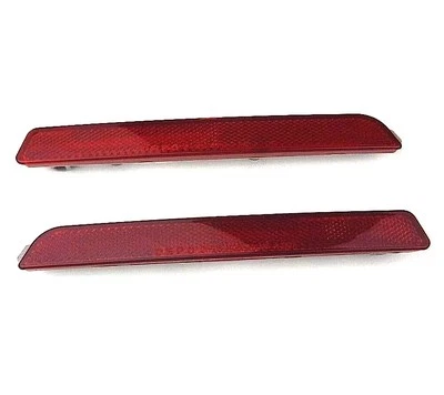 PARA MAZDA 3 2006-2009 6 2007-2012 CX-7 2006-2009 PAR DE LENTES REFLECTORES PARACHOQUES TRASERO Foto 1 de 3