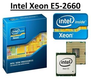 Intel Xeon E5-2660 SR0GZ 2.20 - 3.00 GHz, 20MB, 8 Core, Socket LGA2011, 95W CPU