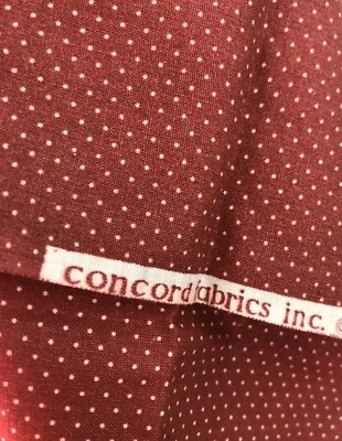 3/4+ YD Dusty Pink Tiny CONCORD PIN DOT PRINT Cotton FABRIC Quilting DOLL - Image 1 of 4