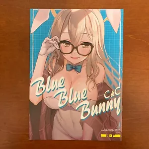 Blue Blue Bunny C&C yumi HOPPER OVER FLOW Art Book Illustration - Picture 1 of 24