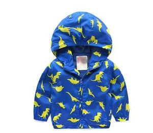Toddler Baby Boys outerwear Hooded coats Cartoon Kids Baby Autumn Clothes - Picture 1 of 10