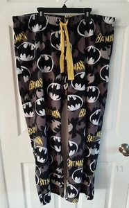 XL Batman Fleece PJ Pants - Picture 1 of 3