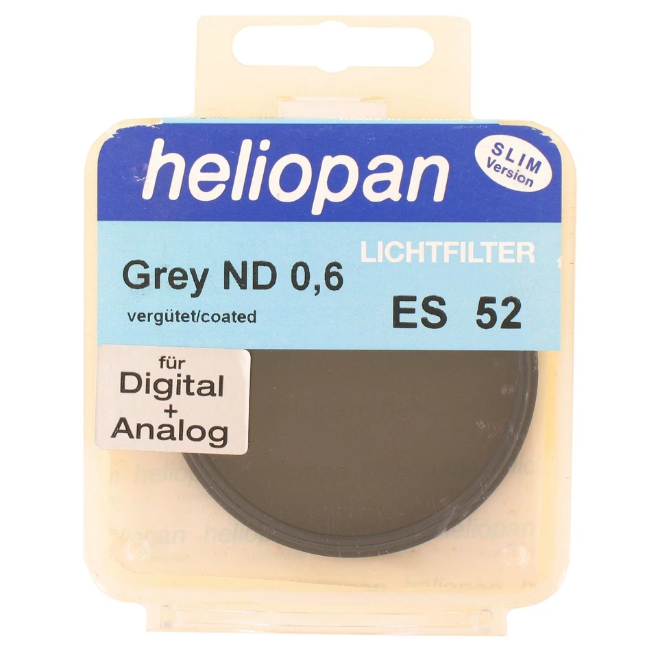 Heliopan 52MM Grey ND 0,6 Slim Version Filter - Image 1 of 1