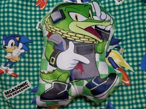 Almohada de felpa 12" Murder of Sonic the Hedgehog cómic lindo juego vector fanart - Imagen 1 de 2