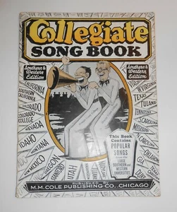Vintage COLLEGIATE SONG BOOK M.M. Cole Publishing - Picture 1 of 3