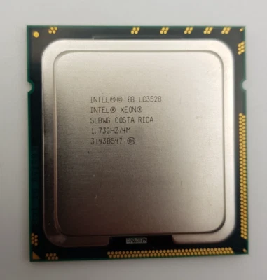 LOT OF 2 Intel Xeon LC3528 Dual-Core 4MB 1.73GHz LGA1366 CPU SLBWG (OFFERS OK) - Image 1 of 2
