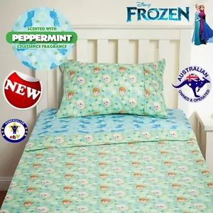 NEW DISNEY FROZEN SHEET SET ~ SINGLE DOUBLE QUEEN ~ GENUINE LICENSED GIRLS GIFT - Picture 1 of 1