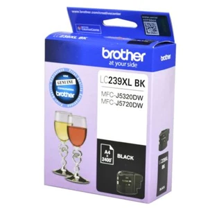 2x Brother Genuine LC-239XLBK Black Ink For J5320DW J5720DW - 2,400 Pages - Picture 1 of 2