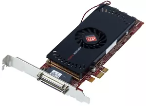 Graphics Card ATI Firepro 2450 Multi-View 512MB PCI-Ex1 OpenGL 2.1 DirectX 10.1 - Picture 1 of 2