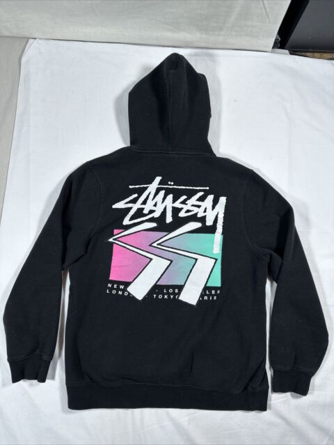 Stussy vintage monogram hoodie M - BIDSTITCH