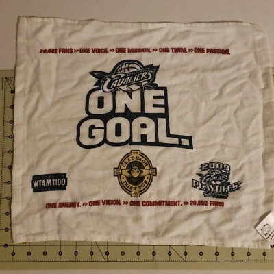  Toalla Cleveland Cavaliers Vintage 2009 Playoffs SGA "One Goal" - con etiqueta Foto 1 de 4
