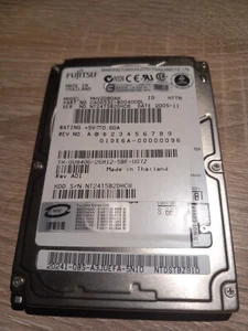 Disque dur HDD IDE 2,5'' 80 Gb FUJITSU, testé & vérifié - Imagen 1 de 2
