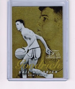 GAIL GOODRICH 2011-12 FLEER RETRO FLAIR SHOWCASE # 67/150 UCLA BRUINS LAKERS