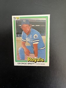 1981 DONRUSS #100 GEORGE BRETT HOF KC ROYALS— WELL CENTERED💥*** (wph)