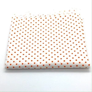 Cotton Fabric Orange Dots | Ideal Quilting and Craft Cotton | Red Rooster - Picture 1 of 5