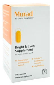 Murad Bright & Even Supplement 60 Capsules, **AUTH** EXP 2026 - Picture 1 of 6