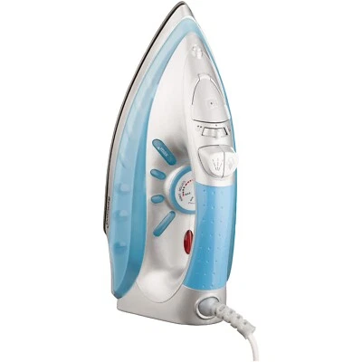 BRENTWOOD® Full-Size Nonstick Steam Iron (Silver) - Image 1 of 4