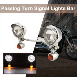 Barra de luz foco señales de giro de paso para Yamaha V-Star Vstar XVS 1100 personalizado - Imagen 1 de 12