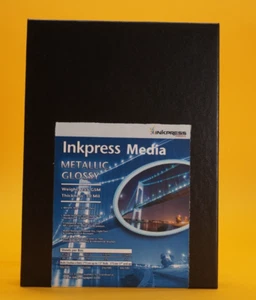 INKPRESS Metallic Glossy Paper 5"x7" 50 sheets 255gsm - Picture 1 of 4