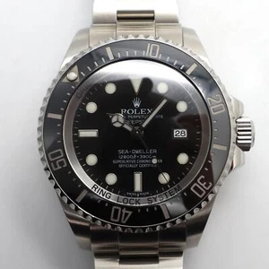 2010's Mint Rolex 116660 DeepSea Sea-Dweller 44mm Automatic Steel Watch - Picture 1 of 13