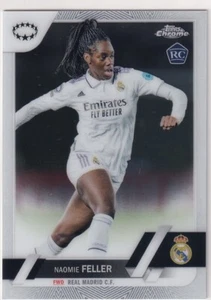 2022-23 TOPPS CHROME RC NAOMIE FELLER ROOKIE REAL MADRID C.F. GE-3930 - Picture 1 of 1