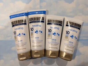 LOT (4) GOLD BOND ULTIMATE HEALING THERAPY LOTION ALOE 5.5/6.87 OZ - Picture 1 of 1