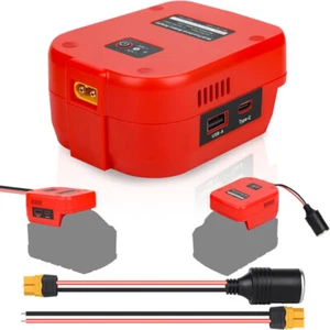 DC 18V to 12V Step Down Converter For Milwaukee Battery Buck Charging Adapter BU - Picture 1 of 6