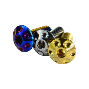Titanium M5 Bolts Hugger Fairing Ti Screws for Motorcycle Ducati V4 1199 Tuning - Picture 1 of 14