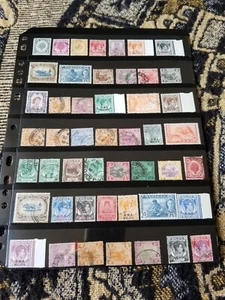 British Colonies - Malaya Stamp Collection - Used - 4 Pages - R72 - Picture 1 of 4