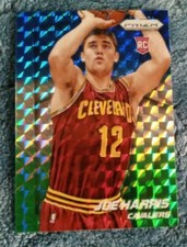 JOE HARRIS  2014-15  PRIZM BLUE GREEN MOSAIC  RC MINT