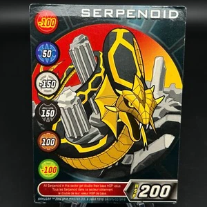 Bakugan SERPENOID - HSP 200 - Tarjeta de puerta de personaje de metal 2006 BA097b-CC-SM-B - Imagen 1 de 7