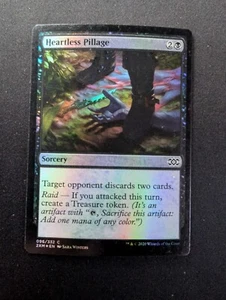 HEARTLESS PILLAGE FOIL #96 MTG Double Masters - Picture 1 of 2