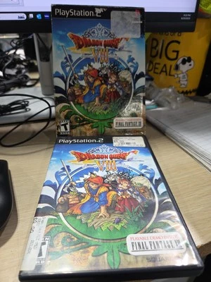 PS2 Dragon Quest VIII 8 Journey of the Cursed King Complete CIB W/ Slip Cover  - Image 1 of 4