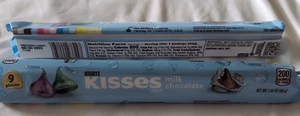 2 HERSHEY'S KISSES Cioccolato al latte, 1,44 once ciascuno 9 pezzi ciascuno - Foto 1 di 4