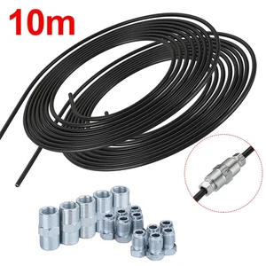 2x 5m Bremsleitung Bremsrohr Stahl 4,75mm + 10 Verschraubungen + 5 Verbinder DE - Bild 1 von 13