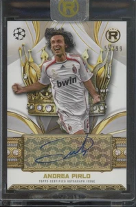 2025 Topps Reverence Soccer Andrea Pirlo #CLA-AP Crowned Legend Autogramm /99 - Bild 1 von 2