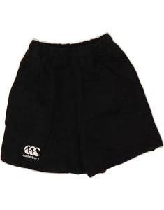 CANTERBURY pantaloncino sportivo ragazzo 5-6 anni XS nero cotone BI07 - Foto 1 di 3